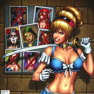 CINDERELLA: SERIAL KILLER PRINCESS #1: Alfredo Reyes cover CINDERELLA: SERIAL KILLER PRINCESS #1: Alfredo Reyes cover