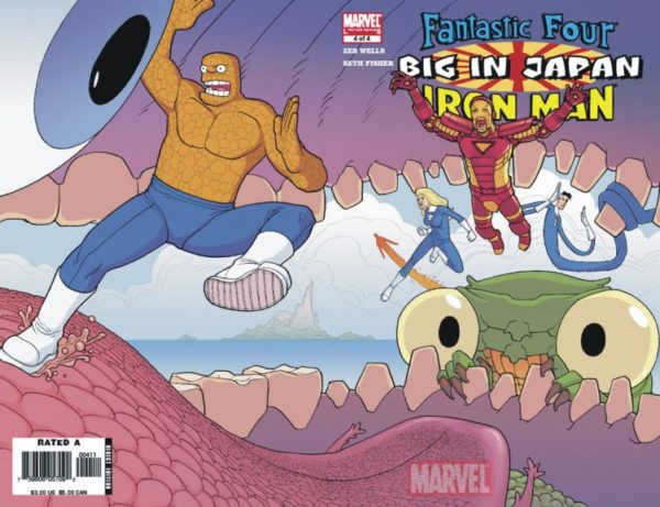FANTASTIC FOUR IRON MAN: BIG IN JAPAN #4