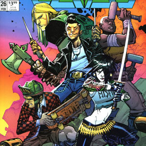DEADLY CLASS (VARIANT EDITION) #26: Eric Canete Cyberforce #1 Image 25th Anniversary cover