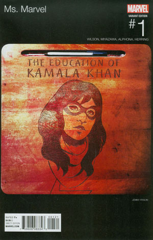 MS. MARVEL (2015-2019 SERIES: VARIANT EDITION) #1: #1 Jenny Frison Hip Hop cover MS. MARVEL (2015-2019 SERIES: VARIANT EDITION) #1: #1 Jenny Frison Hip Hop cover