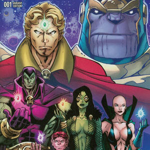 GUARDIANS OF INFINITY (VARIANT EDITION) #1001: #1 Ron Lim Marvel 92 cover