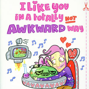 LUNA THE VAMPIRE #2: #2 Yasmin Sheikh Valentine’s Day card cover