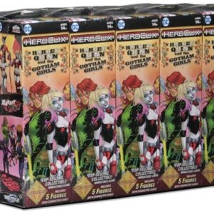 HEROCLIX: DC HARLEY QUINN GOTHAM GIRLS #10: 10 booster pack brick