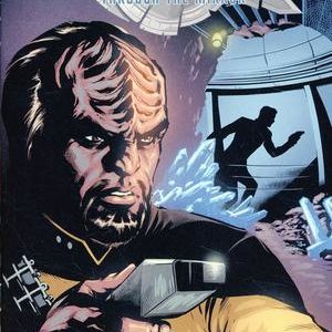 STAR TREK NEXT GENERATION: THROUGH THE MIRROR #1: #1 Chris Johnson cover