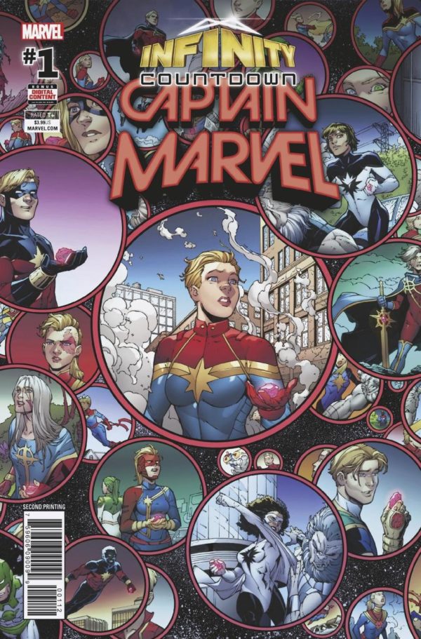 INFINITY COUNTDOWN: CAPTAIN MARVEL #1: #1 Diego Olotegui 2nd Print