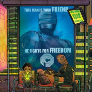 ROBOCOP: CITIZENS ARREST #4: #4 David Rubin cover
