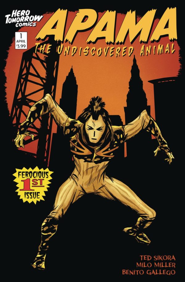 APAMA THE UNDISCOVERED ANIMAL #1: #1 First Printing variant cover