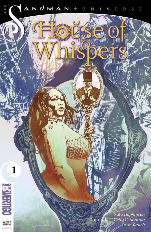 HOUSE OF WHISPERS #1: #1 Bill Sienkiewicz cover