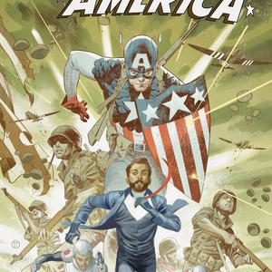 CAPTAIN AMERICA (1968-2018 SERIES: VARIANT COVER) #702: Juliam Tottino Tedesco connecting cover (2 of 4)