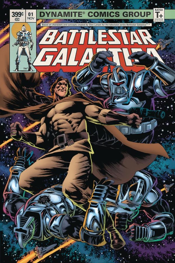 BATTLESTAR GALACTICA CLASSIC (2018 SERIES) #1: Kelley Jones cover