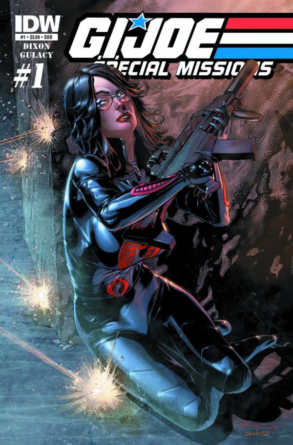 G.I. JOE: SPECIAL MISSIONS (2013 SERIES: VARIANT) #1: Brandon Peteron Baroness Subscription cover
