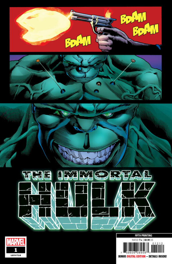 IMMORTAL HULK #1: Joe Bennett 5th Print