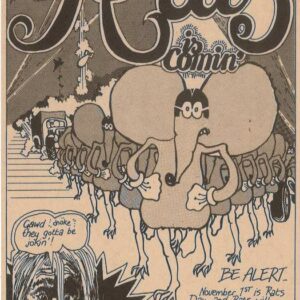 RATS (1972-1973 SERIES) #10: Rats A5 promo flyer 9.2 (NM) RATS (1972-1973 SERIES) #10: Rats A5 promo flyer 9.2 (NM)