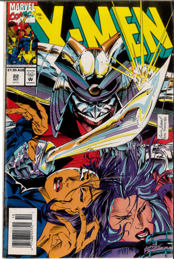 X-MEN (1991: AUSTRALIAN PRICE VARIANT – APV) #22: 6.0 (FN)