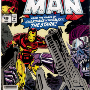 IRON MAN (1968 SERIES: AUSTRALIAN PRICE VARIANT) #280: 5.0 (VG)