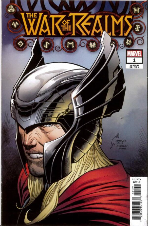 WAR OF THE REALMS #1: Joe Quesada cover