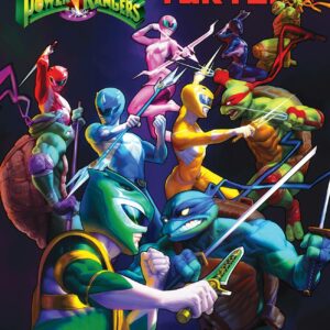 POWER RANGERS/TEENAGE MUTANT NINJA TURTLES #1: Dan Mora 2nd Print Main cover