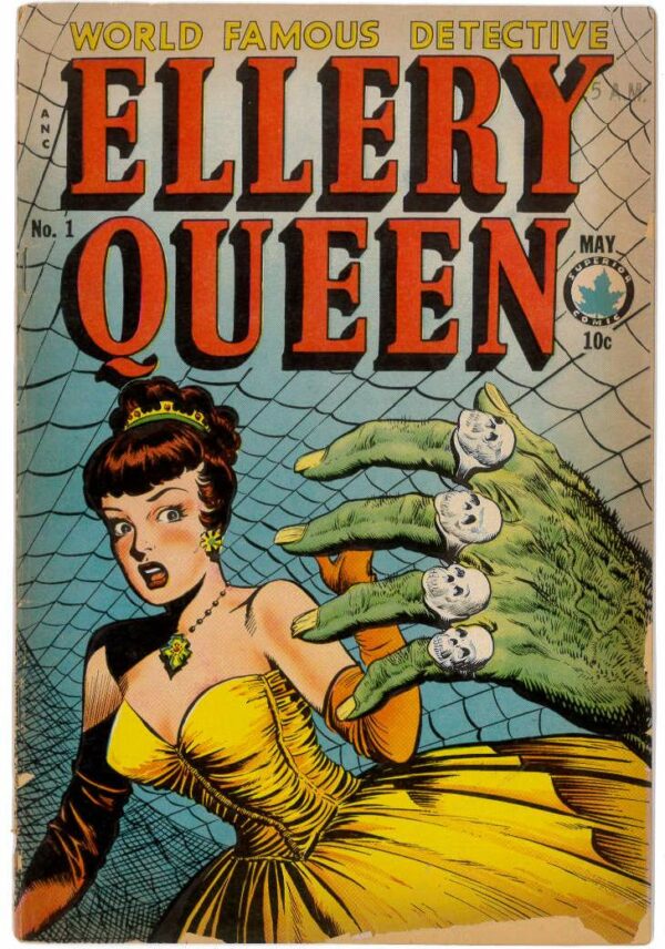 ELLERY QUEEN (1949 SERIES) #1: 3.5 (VG-)