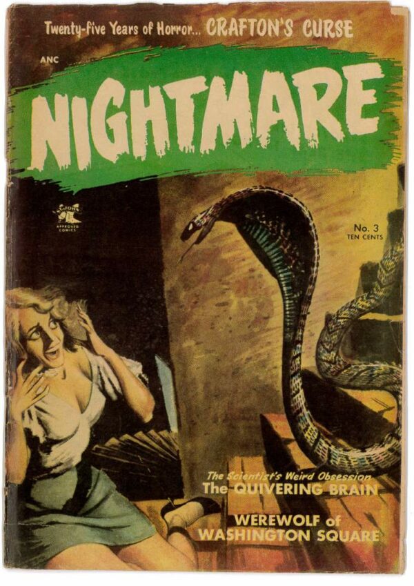 NIGHTMARE (1952 SERIES) #3: 4.5 (VG+)