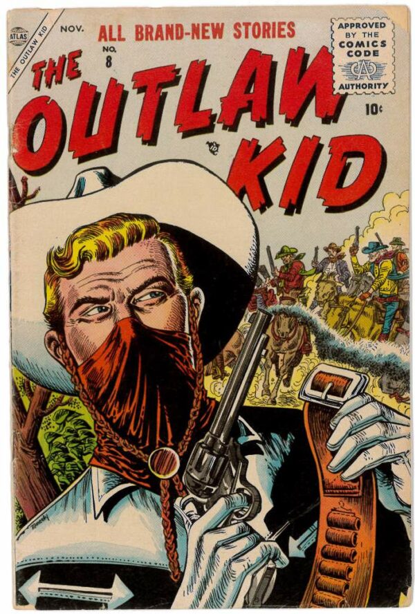 OUTLAW KID (1945 SERIES) #8: 4.5 (VG+)
