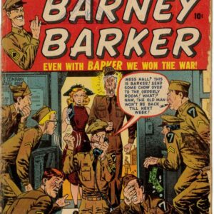 SGT BARNEY BARKER (1956 SERIES) #1: 2.5 (GD+)
