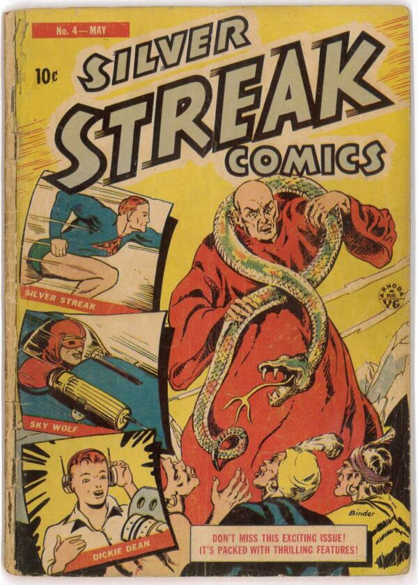 SILVER STREAK COMICS (1939 SERIES) #4: 2.0 (GD)