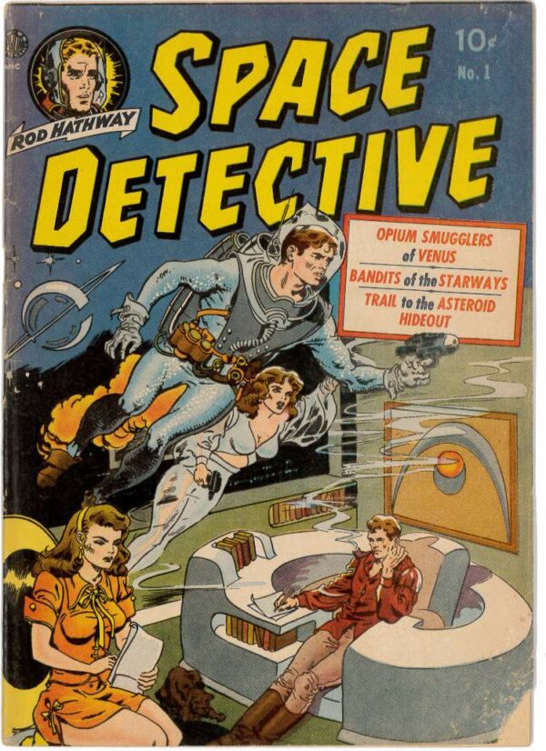 SPACE DETECTIVE (1951 SERIES) #1: 4.5 (VG+)