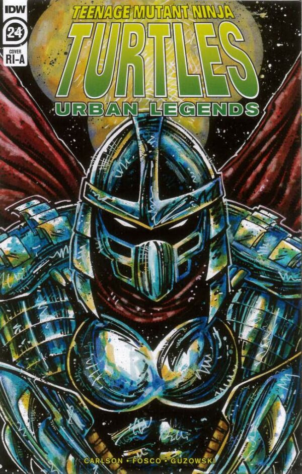 TEENAGE MUTANT NINJA TURTLES: URBAN LEGENDS #24: Kevin Eastman RI cover