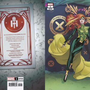 PLANET-SIZED X-MEN #1: Russell Dauterman connecting cover