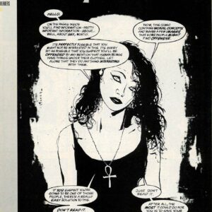 DEATH: TALKS ABOUT LIFE (HIV MINI COMIC)