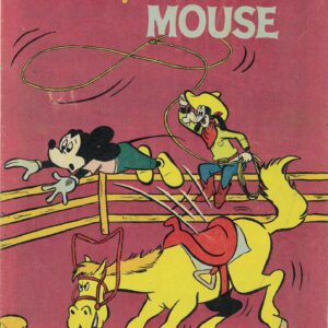 WALT DISNEY’S MICKEY MOUSE (M SERIES) (1956-1978) #146: Rodeo Luck – VG