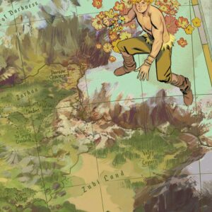 KA-ZAR: LORD OF THE SAVAGE LAND #2: German Garcia Map cover