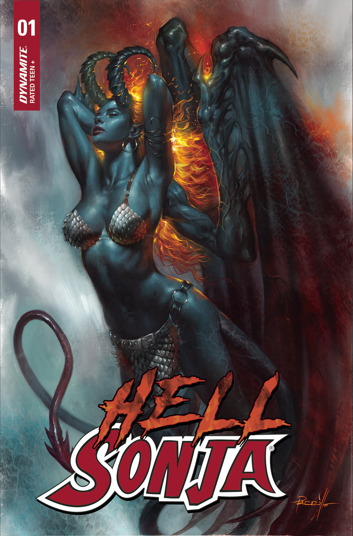 HELL SONJA #1: Lucio Parrillo cover A HELL SONJA #1: Lucio Parrillo cover A