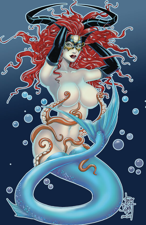 TAROT WITCH OF THE BLACK ROSE #132: Jim Ballent Studio edition RI cover