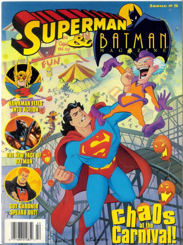 SUPERMAN AND BATMAN MAGAZINE #5: NM