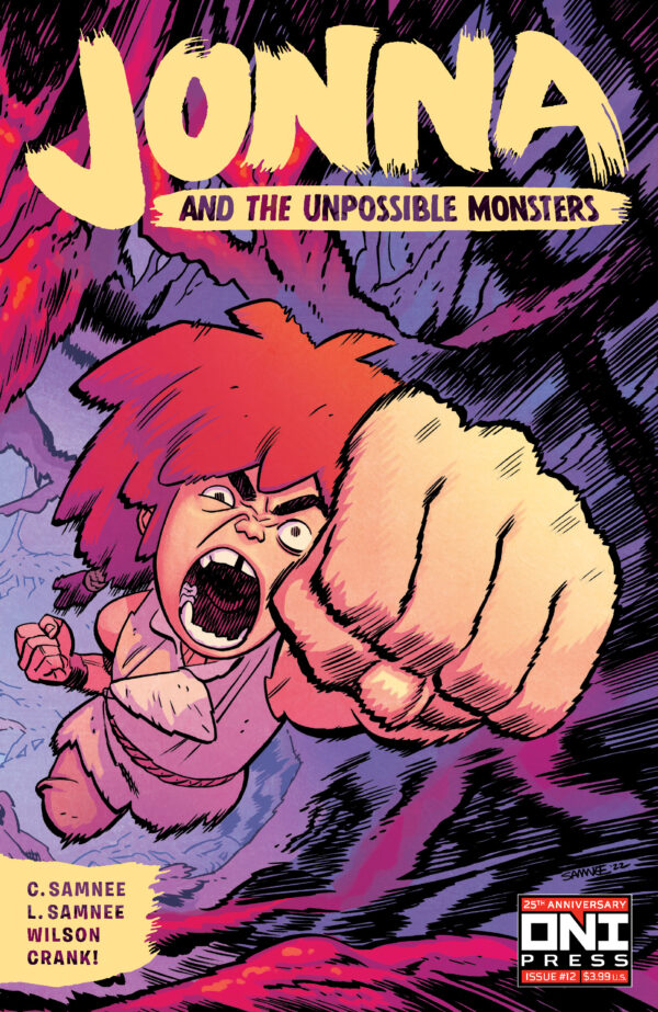 JONNA AND THE UNPOSSIBLE MONSTERS #12: Chris Samnee cover A (final)
