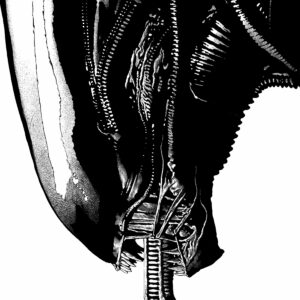 ALIEN (2022 SERIES) #1: Travis Charest virgin Inks PX DCD 40th Anniversary cover
