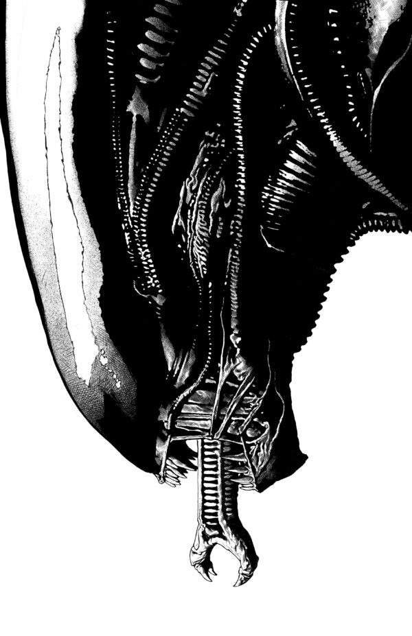 ALIEN (2022 SERIES) #1: Travis Charest virgin Inks PX DCD 40th Anniversary cover