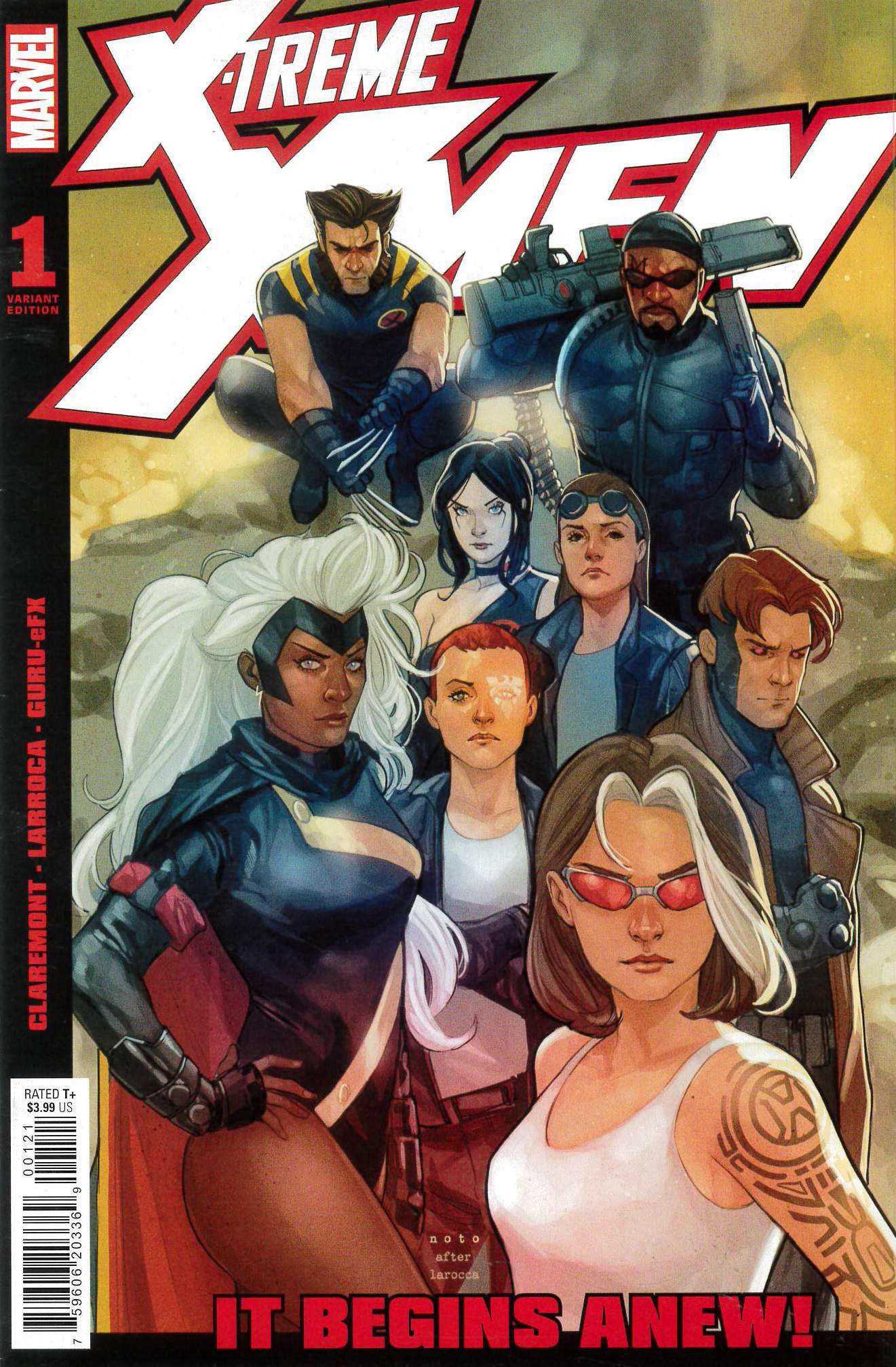 X-TREME X-MEN (2022 SERIES) #1: Phil Noto Homage cover B X-TREME X-MEN (2022 SERIES) #1: Phil Noto Homage cover B