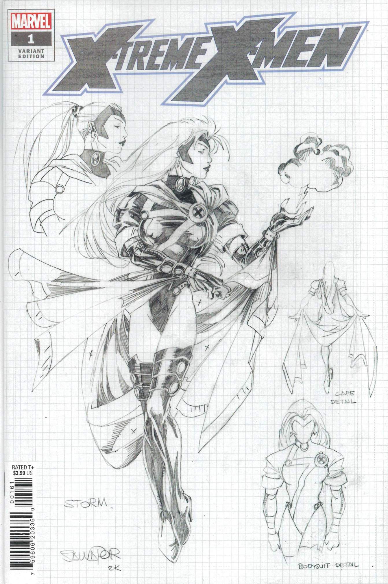 X-TREME X-MEN (2022 SERIES) #1: Salvador Larroca Classic Design RI cover F X-TREME X-MEN (2022 SERIES) #1: Salvador Larroca Classic Design RI cover F