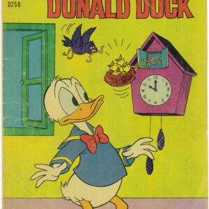 WALT DISNEY’S DONALD DUCK (D SERIES) (1956-1978) #250: Donald/Dude, Skeptic, Homework Hassle, A Man’s Touch: GD/VG