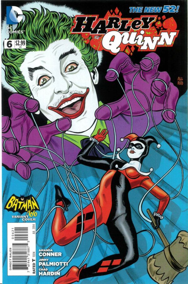 HARLEY QUINN (2013-2016 SERIES: VARIANT EDITION) #6: #6 Michael Allred Batman ’66 cover – 1:25 – NM