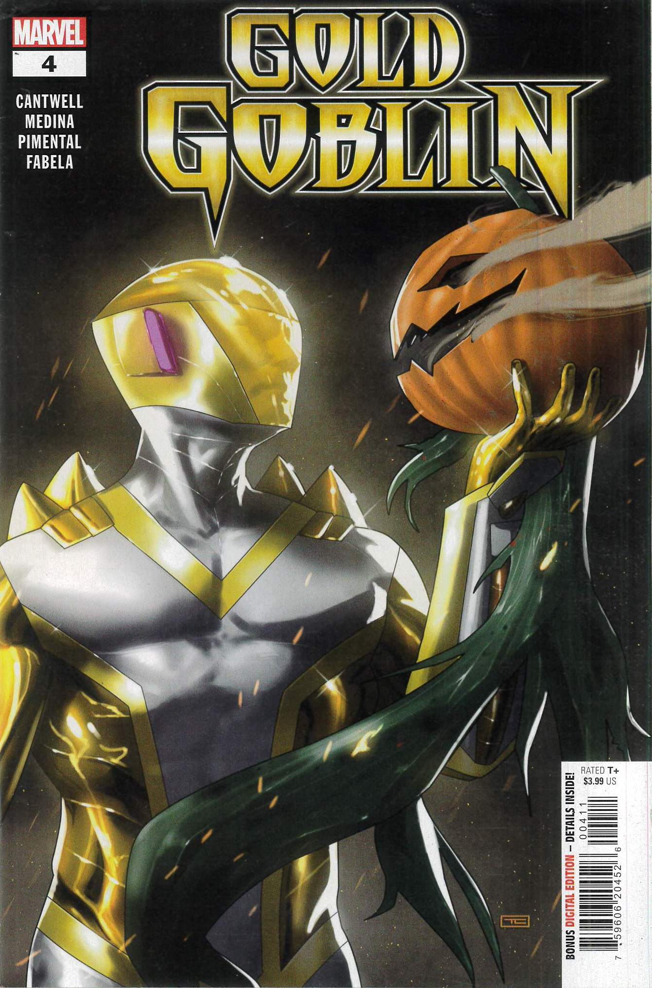 GOLD GOBLIN #4: Taurin Clarke cover A GOLD GOBLIN #4: Taurin Clarke cover A