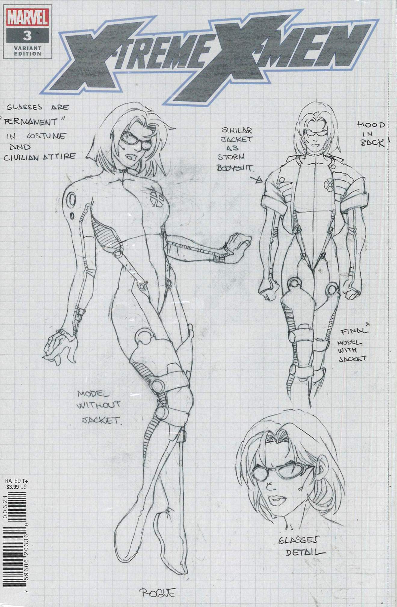 X-TREME X-MEN (2022 SERIES) #3: Salvador Larroca Design RI cover B X-TREME X-MEN (2022 SERIES) #3: Salvador Larroca Design RI cover B