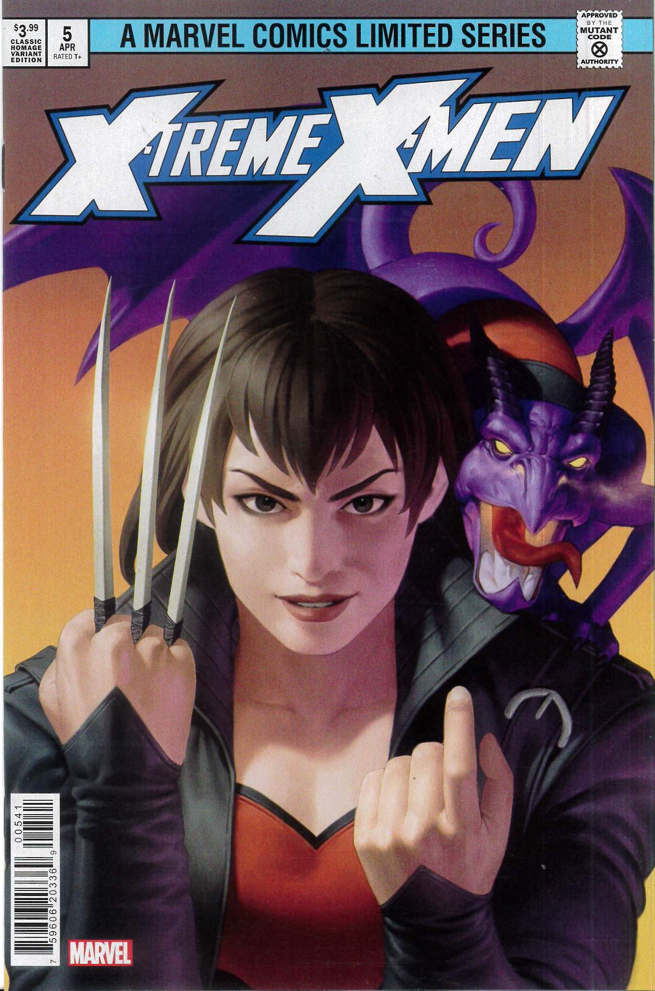 X-TREME X-MEN (2022 SERIES) #5: Junggeun Yoon Homage cover D X-TREME X-MEN (2022 SERIES) #5: Junggeun Yoon Homage cover D