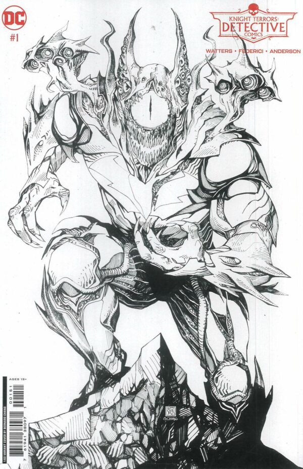 KNIGHT TERRORS: DETECTIVE COMICS #1: Bernard Chang RI cover E