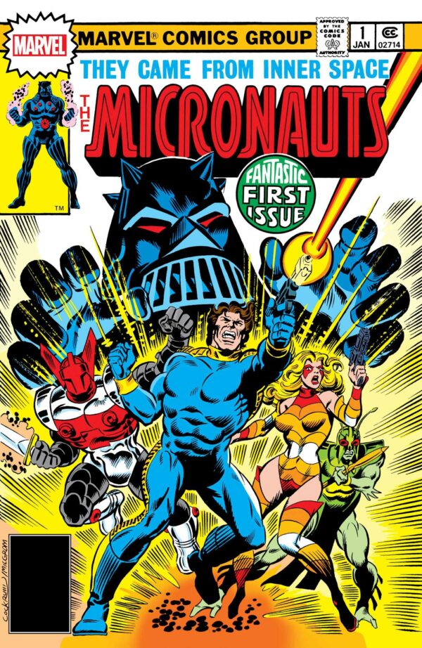 MICRONAUTS (1979-1984 SERIES) #1: 2023 Facsimile edition Foil cover C