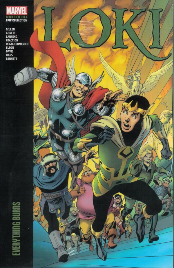 LOKI MODERN ERA EPIC COLLECTION TP #2: Everything Burns (#637-645)