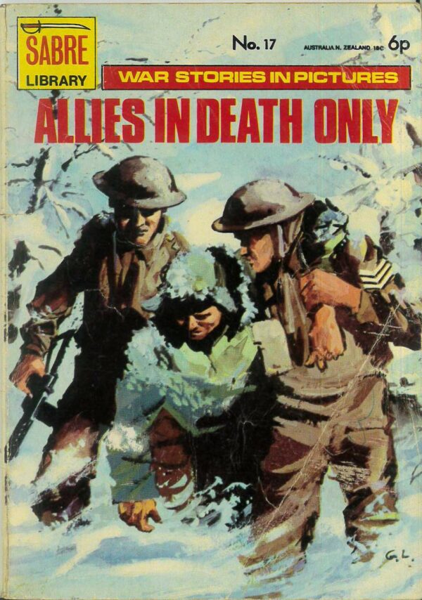 SABRE LIBRARY (1971 SERIES) #17: Allies in Death Only – VG/FN