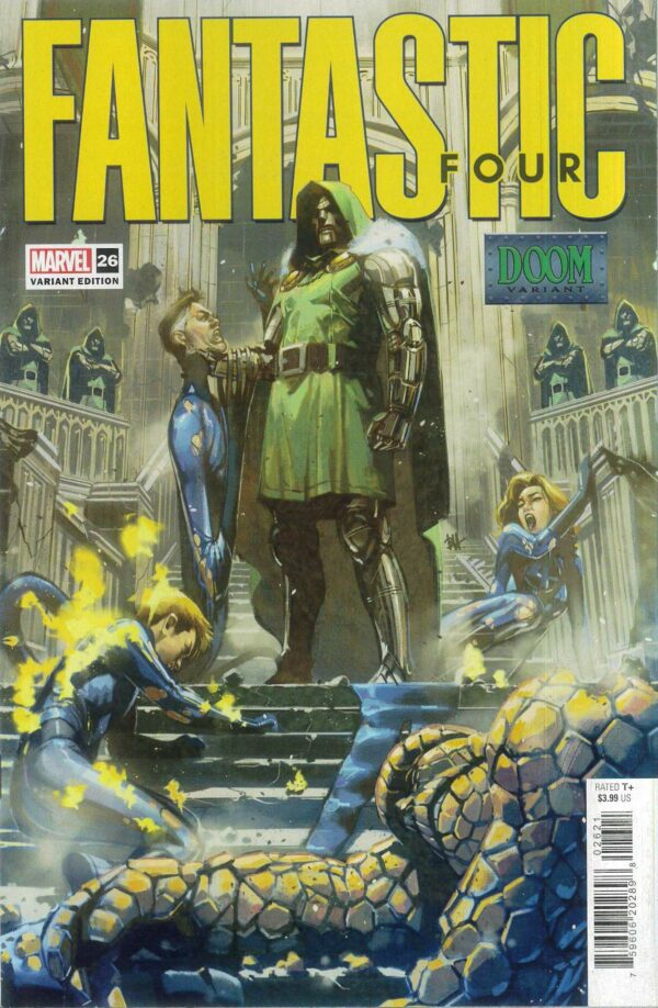 FANTASTIC FOUR (2022 SERIES) #26: Ben Harvey Doom cover B